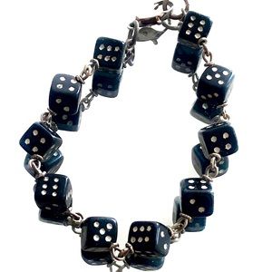 Vintage Collectible Las Vegas Lucky Dice Bracelet